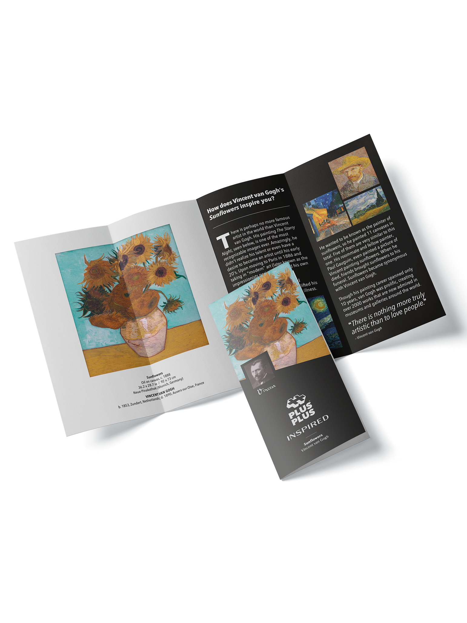 Inspired - Van Gogh - Sunflowers